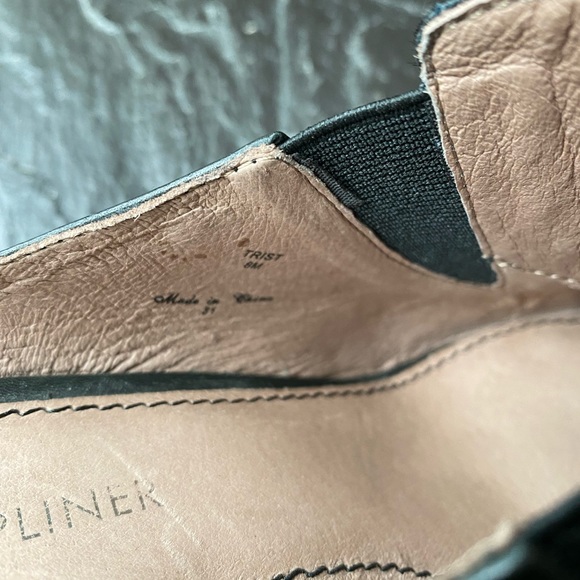 Donald J Pliner calf skin black mule - Picture 6 of 9